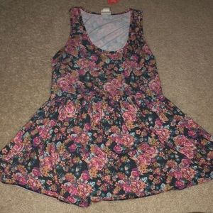 Floral tank top